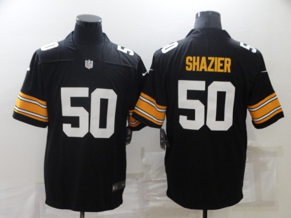 Men's Pittsburgh Steelers #50 Shazier Black Vapor Untouchable Limited Jersey