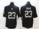Men's Las Vegas Raiders#23 Drake Black Vapor Limited Jersey