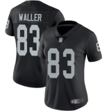 Women Nike Oakland Raiders #83 Darren Waller Black Vapor Untouchable Limited Jersey