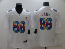 Men's Dallas Cowboys #88 CeeDee Lamb White Crucial Catch Limited Jersey