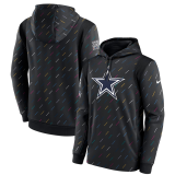 Men's Dallas Cowboys 2021 Charcoal Crucial Catch Therma Pullover Hoodie