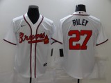 MLB Atlanta Braves #27 Riley White Game Nike Jersey