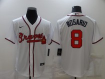 MLB Atlanta Braves #8 Rosario White Game Nike Jersey