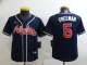 Youth MLB Atlanta Braves #5 Freeman Blue Game Nike Jersey