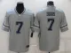 Men's Dallas Cowboys #7 Diggs Gray Inverted Legend Limited Jersey