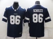 Men's Dallas Cowboys #86 Schultz Navy Blue Team Color Vapor Untouchable Limited Jersey