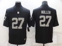 Men's Las Vegas Raiders #27 Trayvon Mullen Black Vapor Untouchable Limited Jersey