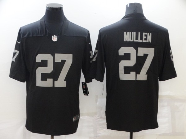 Nike Oakland Raiders #27 Trayvon Mullen Black Men's Stitched NFL Vapor Untouchable Limited Jersey