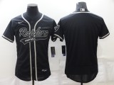 Men's Las Vegas Raiders Blank Black Flex Base Elite Jersey