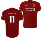 Nike Liverpool #11 Mohamed Salah 2021/22 Home Red Breathe Stadium Jersey