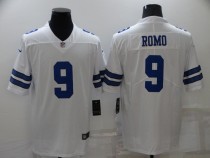 Men's Dallas Cowboys #9 Romo White Vapor Untouchable Limited Jersey