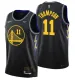 NBA Golden State Warriors #11 Klay Thompson 75th Anniversary Black Jersey