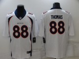 Men's Denver Broncos #88 Demaryius Thomas White Vapor Untouchable Limited Jersey