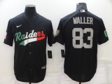 Men's Las Vegas Raiders #83 Darren Waller Black Mexico Limited Jersey