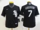 Youth MLB Chicago White Sox #7 Tim Anderson Black Game Nike Jersey
