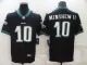 Men's Philadelphia Eagles #10 Minshew II Black Vapor Untouchable Limited Jersey