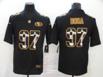 Men's San Francisco 49ers #97 Nick Bosa Black Fashiion Limited Jersey