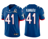 Men's New Orleans Saints #41 Alvin Kamara 2022 Royal Pro Bowl Jersey