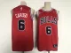 NBA Chicago Bulls #6 Caruso 75th Anniversary Diamond Red 2021 Jersey