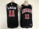 MLB Chicago Bulls #11 DeMar DeRozan Black Association Edition Swingman Jersey