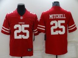 Men's San Francisco 49ers #25 Mitchell Red Vapor Untouchable Limited Jersey