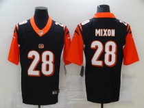 Men's Cincinnati Bengals #28 Mixon Black Vapor Untouchable Limited Jersey