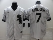 MLB Chicago White Sox #7 Tim Anderson White City Connect Jersey