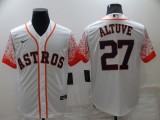 MLB Houston Astros #27 Jose Altuve White City Connect Jersey