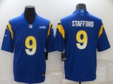 Men's Los Angeles Rams #9 Matthew Stafford Royal Vapor Limited Jersey