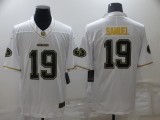 Nike San Francisco 49ers #19 Deebo Samuel White 2020 Golden Edition Limited Jersey
