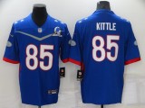 Men's San Francisco 49ers #85 George Kittle 2022 Royal Pro Bowl Jersey