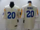 Men's Los Angeles Rams #20 Weddle Bone Vapor Limited Stitched NFL Jersey