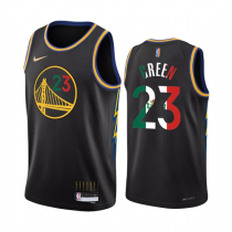 NBA Golden State Warriors #23 Draymond Green 2022 Black Special Mexico Edition Jersey