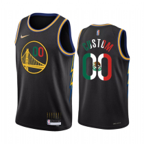NBA Golden State Warriors Active Custom 2022 Black Special Mexico Edition Jersey