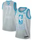 NBA Dallas Mavericks #77 Luka Doncic 2022 All-Star #6 Lebron James Grey Jersey