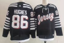 NHL New Jersey Devils #86 Jack Hughes 2021/22 Black Jersey