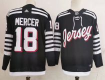 NHL New Jersey Devils #18 Dawson Mercer 2021/22 Black Jersey