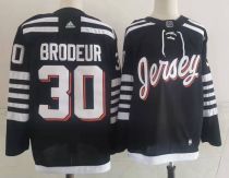 NHL New Jersey Devils  #30 Brodeur 2021/22 Black Jersey