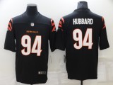 Men's Cincinnati Bengals #94 Hubbard Black Vapor Untouchable Limited Jersey