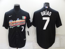 MLB Los Angeles Dodgers #7 Julio Urias Black Game Jersey