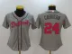 Women MLB Detroit Tigers #24 Cabrera Blue Jersey
