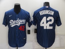 MLB Los Angeles Dodgers #42 Jackie Robinson Game Nike Jersey