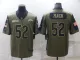 Men's Men's Los Angeles Chargers #52 Khalil Mack Olive Salute To Service Limited Jersey