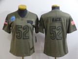 Women Los Angeles Chargers #52 Khalil Mack Salute To Service Limited Jersey