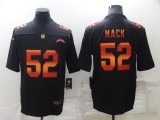 Men's Los Angeles Chargers #52 Khalil Mack Black Fashion Limited Jersey