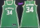 Women NBA Milwaukee Bucks #34 Giannis Antetokounmpo Green Dress Jersey