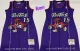 Women NBA Toronto Raptors #15 Vince Carter Purple Dress Jersey
