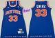 Women NBA Knicks #33 Patrick Ewing Blue Dress Jersey