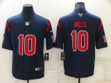 Men's Houston Texans #10 Mills Navy Color Rush  Limited New Jersey