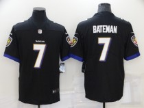 Men's Baltimore Ravens #7 Bateman Black Vapor Untouchable Limited Jersey